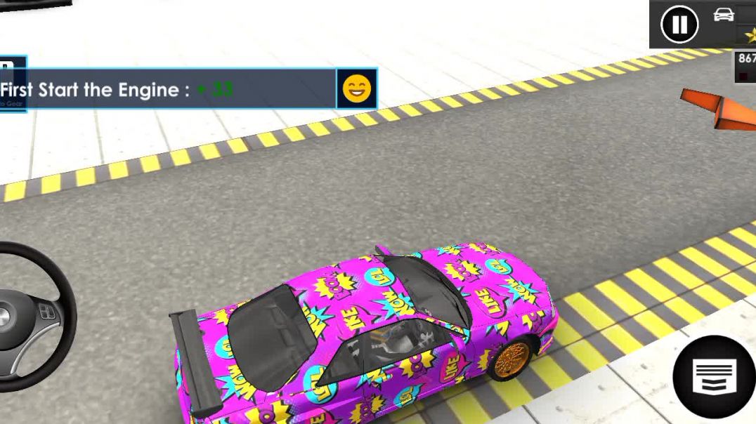 ⁣Car driving school part 30😂🤣😁🤭 #gaming #viral