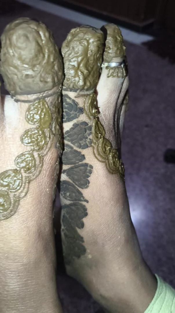 new heart pairon ki mehndi design #subscribe #trendingsong #shortvideo #ytshorts #like #love 🙏👍👍