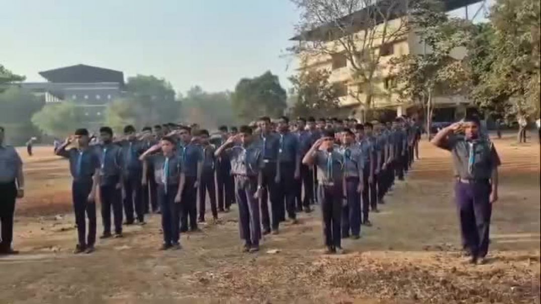 ⁣*The birthday of Lord Baden Powell, the founder of Scout Guide, on February 22 (Chintan Din) was cel