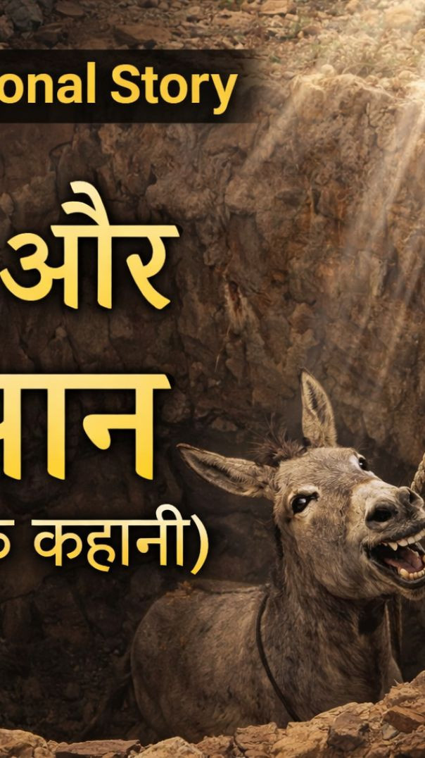 एक ईमानदार गधा और किसान की मोटिवेशन कहानी