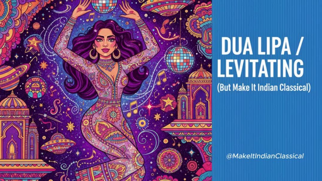 ⁣Levitating (Dua Lipa) But make it indian classical (instrumental)