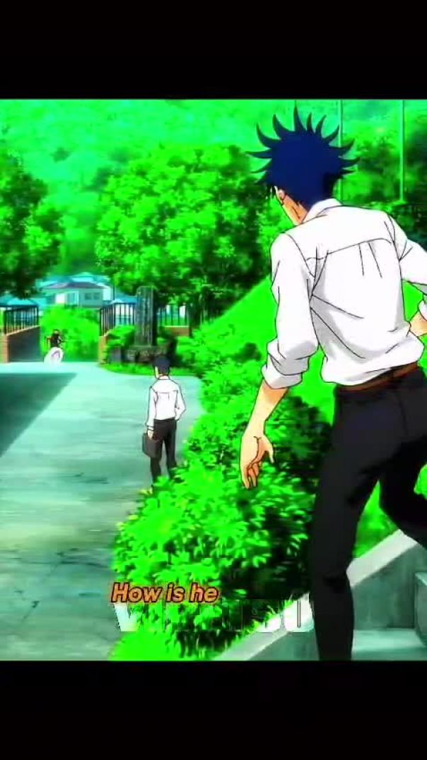 Yuji speed 😱 #gojo #jujutsukaisen #anime