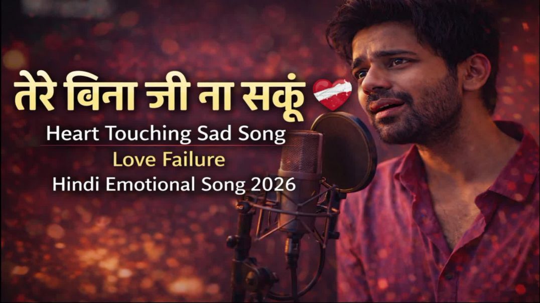 ⁣तेरे बिना जी ना सकूँ ❤️‍🩹 | Heart Touching Sad Song | Love Failure | Hindi Emotional Song 2026