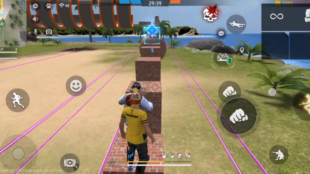 ⁣Free fire max video Gyan gaming play video 📷