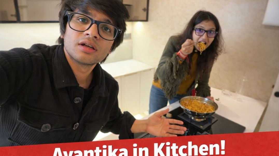 Avantika in Kitchen