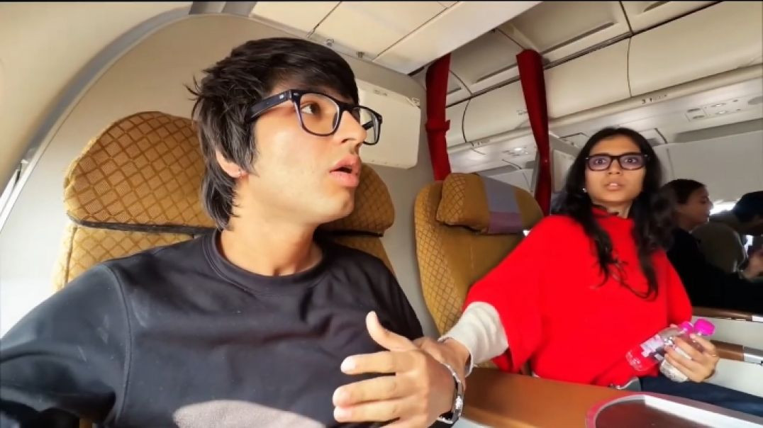 😫😫⁣Sourav_Joshi_Flight_Mein_Dar_Gaye_😲_ Sourav_Joshi_vlogs_