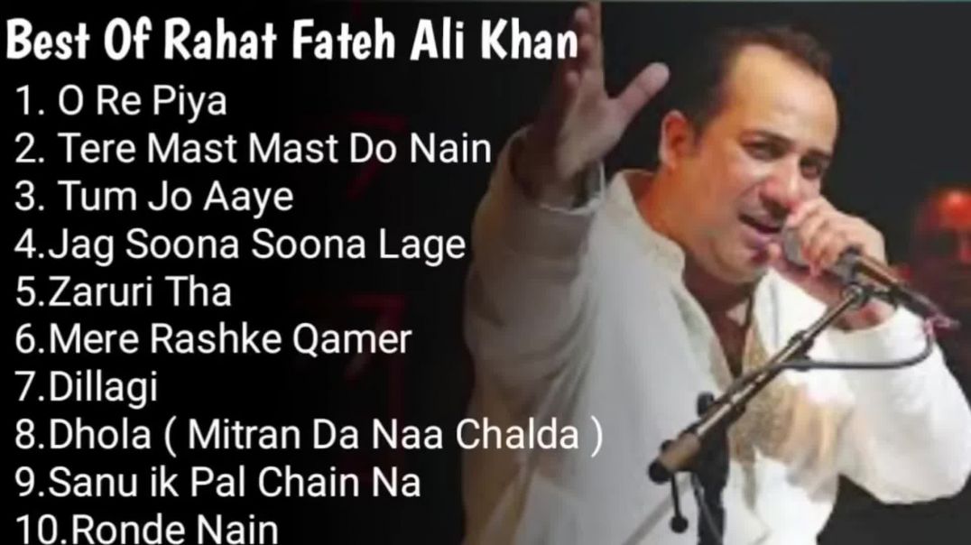 ⁣Best of Rahat Fateh Ali Khan Songs | Hits  Songs Of 2024 | LIVE STERAM