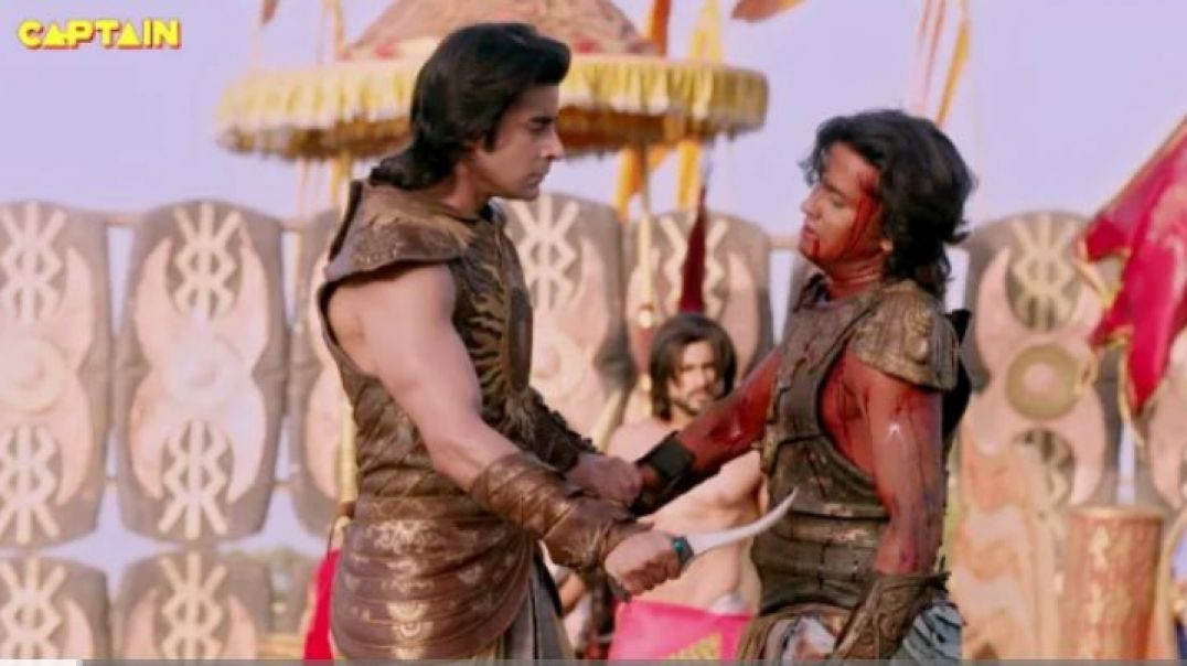 अभिमन्यु_का_हुआ_वध_और_मरते_हुए_अभिमन्यु_के_कान_में_कर्ण_ने_क्या_कहा_था___Suryaputra_Karn__Ep_No