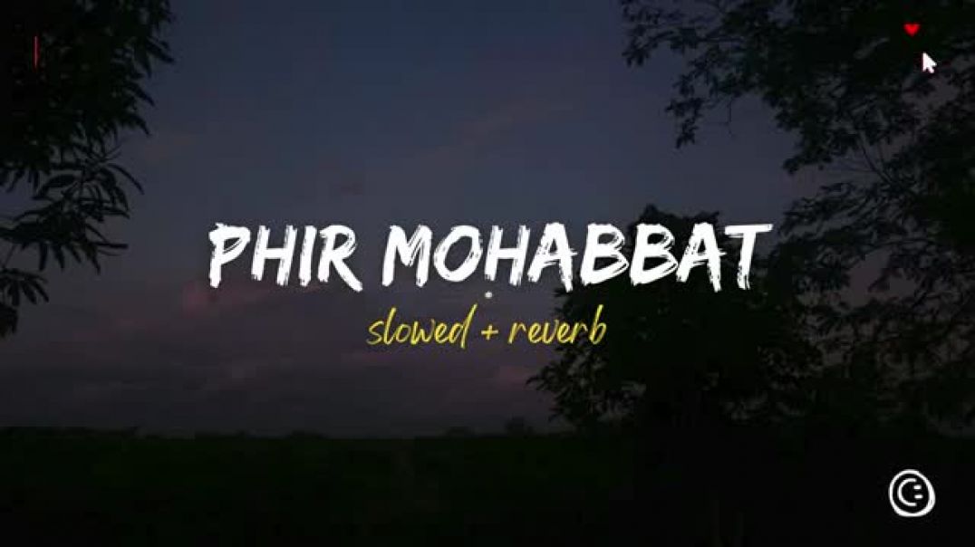 ⁣Phir Mohabbat - Slowed + Reverb | Murder 2 | Dil  Sambhal Ja Zara | Best Hindi Slowed & Reverb