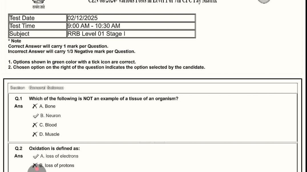 ⁣rrb group d previous year question paper, rrb group d gk previous year question paper, rrb group d p