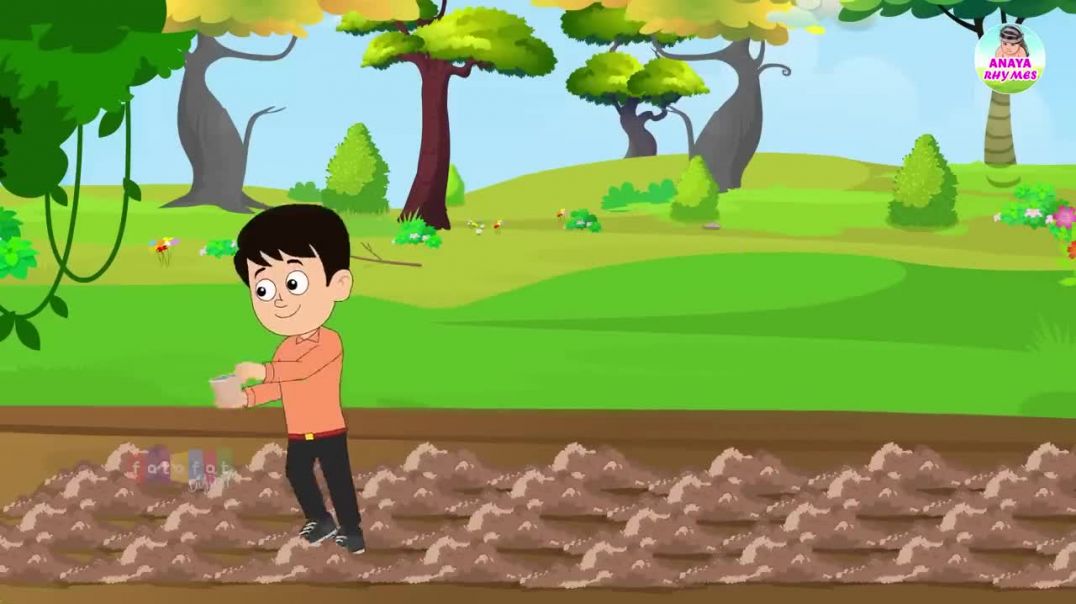 ⁣आहा टमाटर - Aaha Tamatar Bade Mazedar _ Hindi Nursery Rhymes And Kids Song _ Riya Kids Tv(720P_HD)