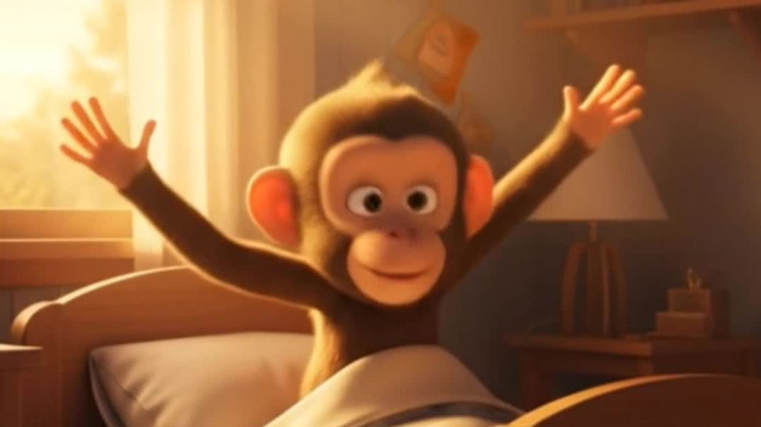 ⁣इंसानों जैसा बंदर । स्कूल जाने वाला बंदर । बच्चों के लिए सीख।