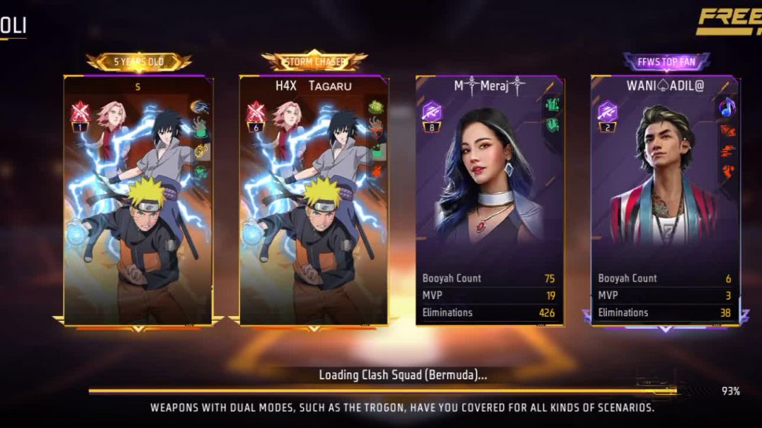 ⁣Free fire gameplay part 18 😲😲😲😲 #gaming #viral