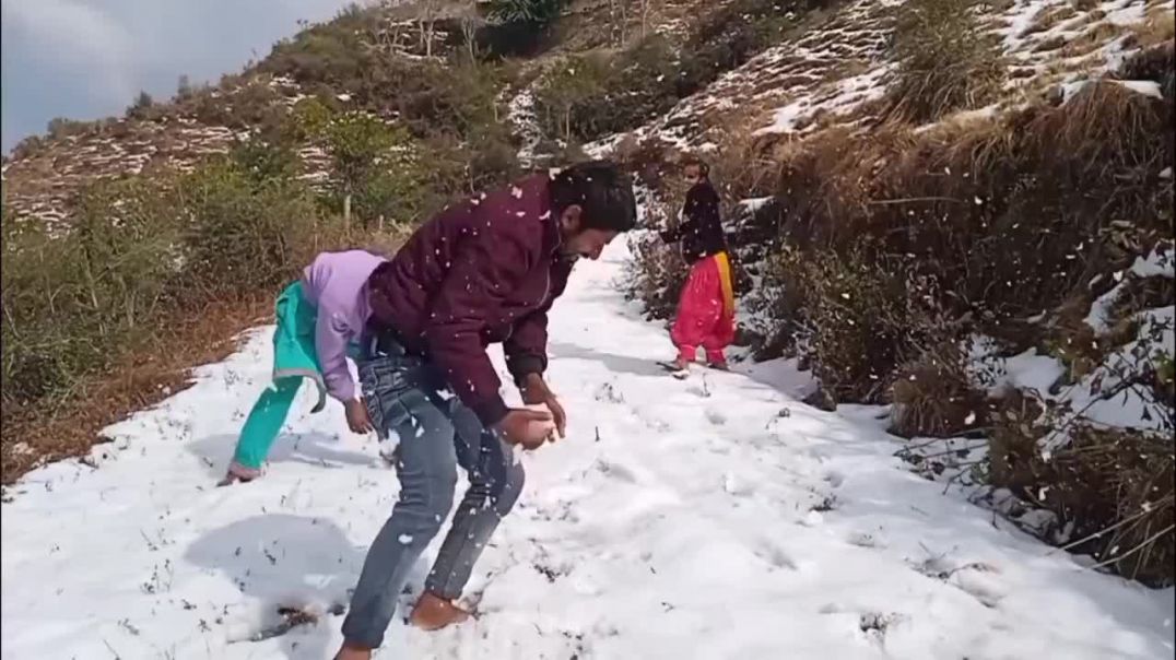 ⁣बर्फ़ का मजा मस्ती के साथ #apnatubevlog
