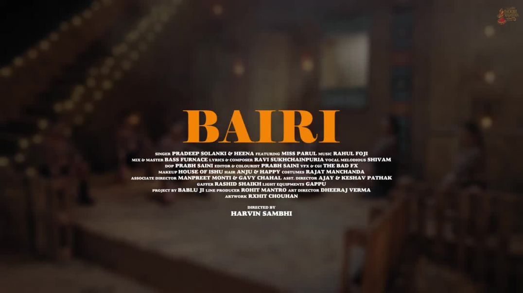 ⁣Bairi (Chandni Raat Mein Goli) Virat, Miss Parul _ Pradeep Solanki, Heena _ New Rajasthani Song 2026