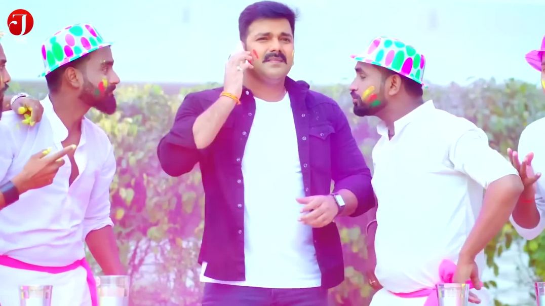 ⁣Holi Special _ Pawan Singh _ लहे लहे डाली जीजा जी _ Dimpal Singh _ Bhojpuri Holi Dhamaka Song 2024(1