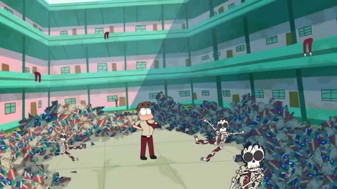 ⁣Scary Indian High School