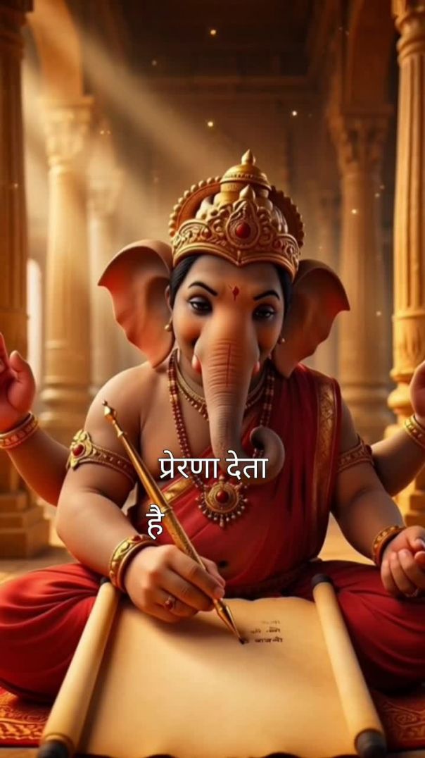 श्री गणेश: सफलता और बुद्धि की पहली सीख! 🙏 | Naitik AI