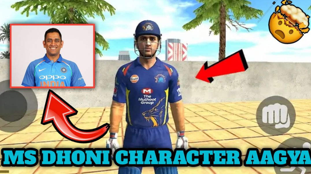 ⁣Fainny MS Dhoni character add in indian bike driving 3d | RGS menu cheat code | 🤯🤯