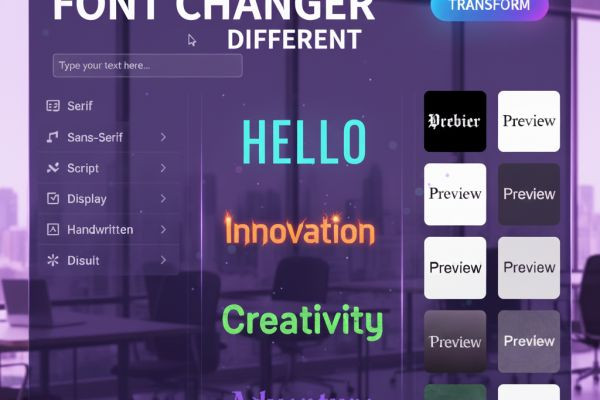 Why a Font Changer Is Essential for Modern Digital Creativity