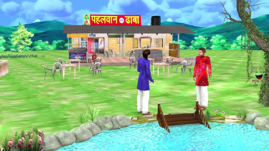 ⁣UnderWater_Dhaba_Restaurant_Dhaba_In_Water_Hindi_Kahaniya_Moral_Stories(1080p)