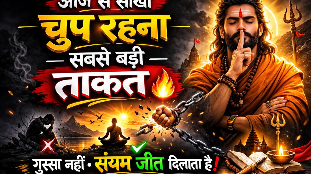 ⁣चुप रहने की असली ताकत क्या है? सच जानकर चौंक जाओगे | #video #viral