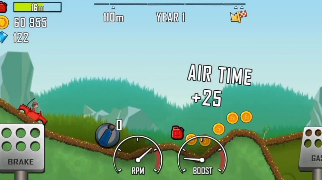 ⁣HILL CLIMB ❤️💚Racing Game// With sk Gamer//2026