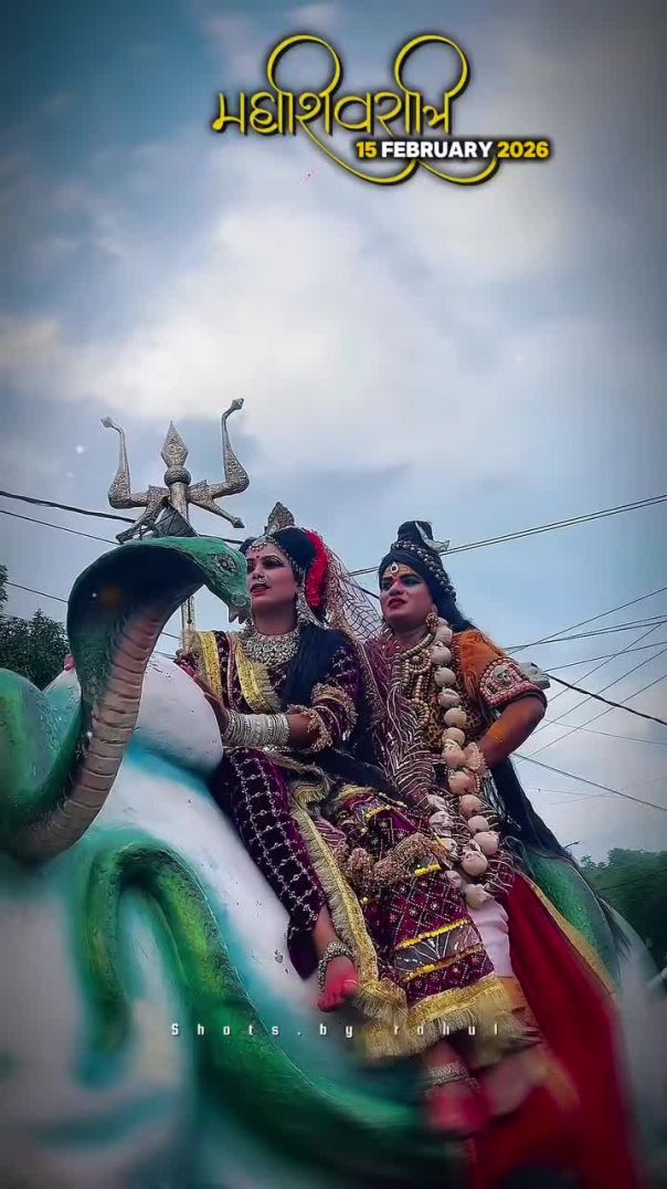 Mahashivratri special 🚩🙏 15.2.26 ... #mahadev #lover kr do #like fir likh do har har mahadev