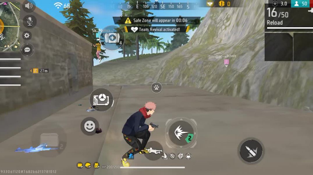 ⁣Free fire gameplay part 11 😲😲😲😲 #gaming #viral