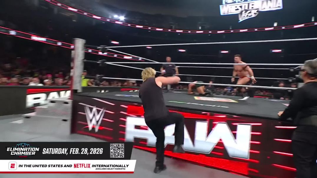 ⁣The Masked Man helps LA Knight qualify for Elimination Chamber: Raw highlights, Feb. 9, 2...