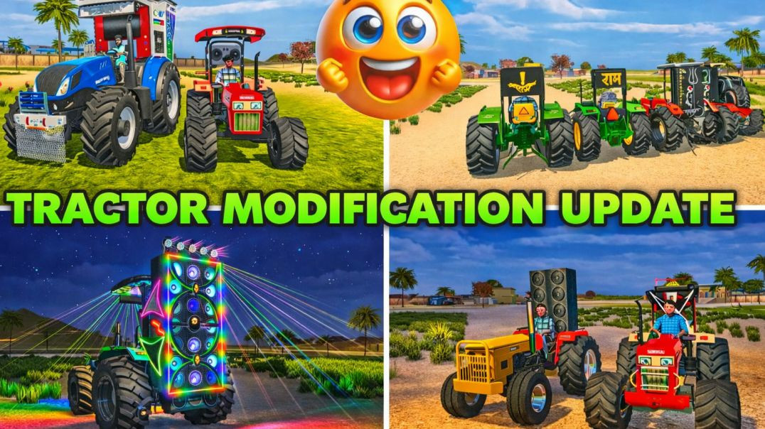 ⁣NEW DJ TRACTOR MODIFICATION UPDATE कैसे लें | Indian Vehicle Simulator 3D | Jaat Yt World