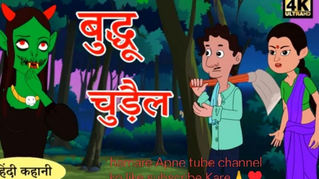 ⁣Budha chudail Hindi kahani ek Jungle mein ek Budha chuha rahata tha