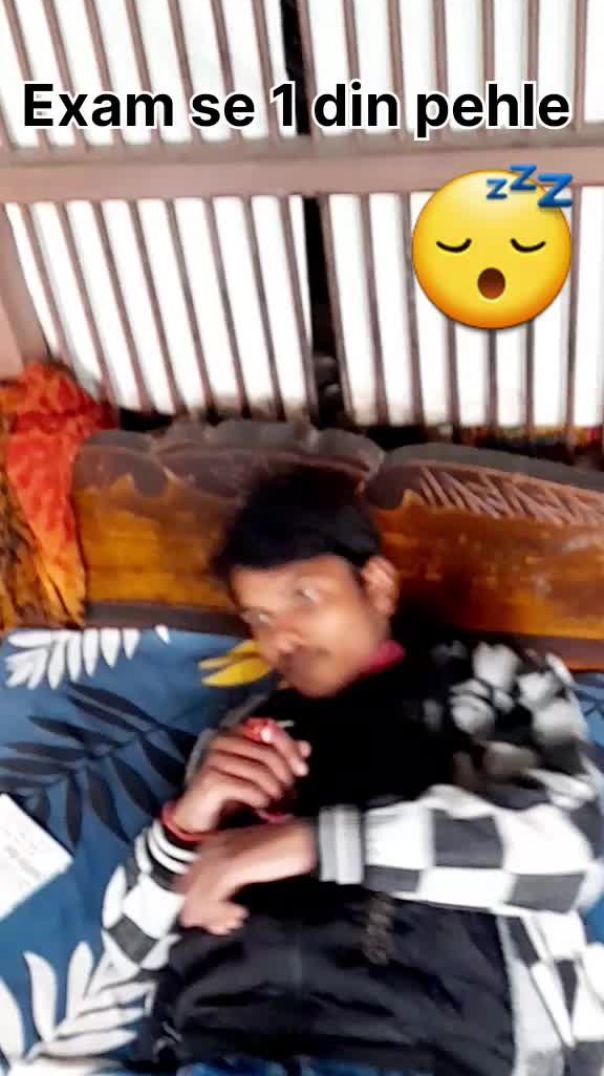 exam time me sorha 😴 hu