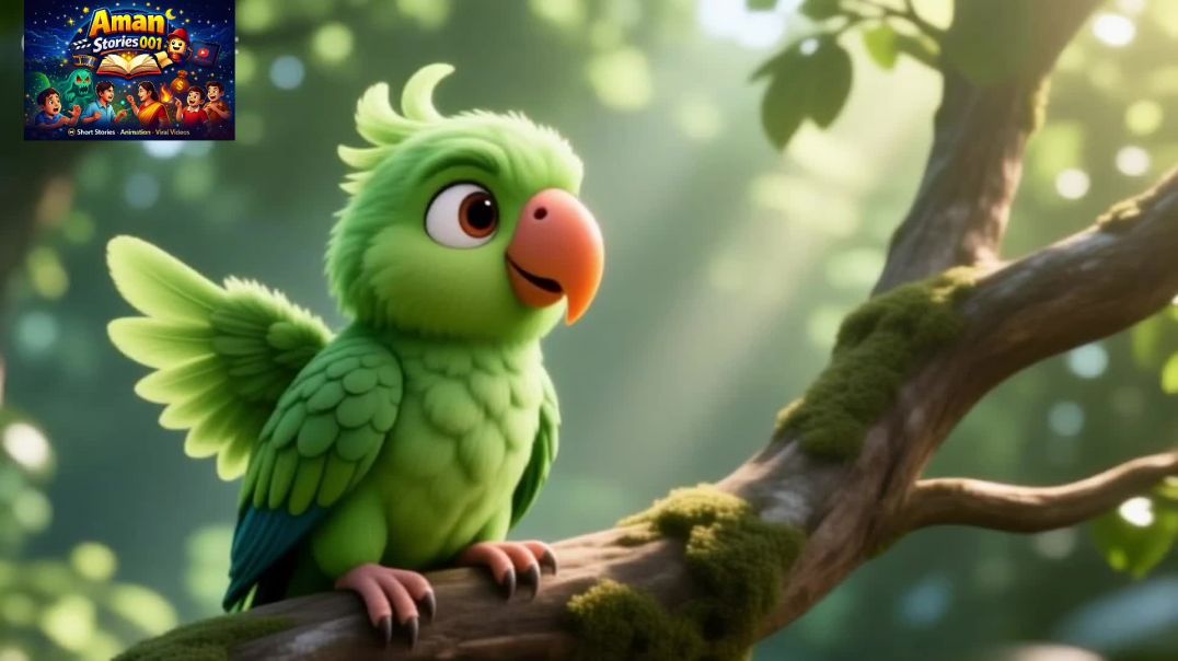 ⁣तोता और गौरैया की प्रेरणादायक कहानी | Moral Story in Hindi | Kids Story