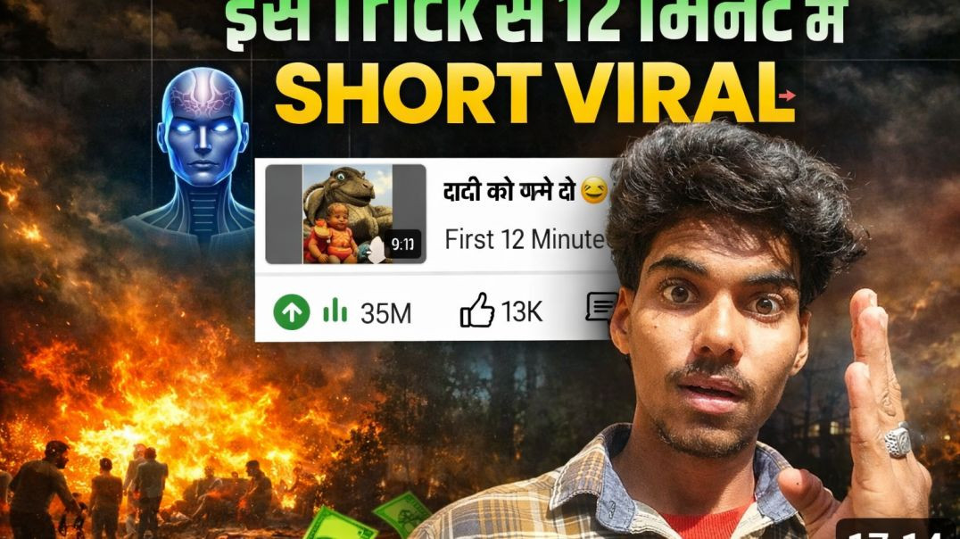 ⁣12 मिनट में short viral 💥💥 | Short Video Kaise Viral Kare | How to Viral Short Video