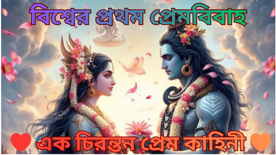 ⁣🙏শিব ও পার্বতীর দিব্য প্রেম বিবাহ❤