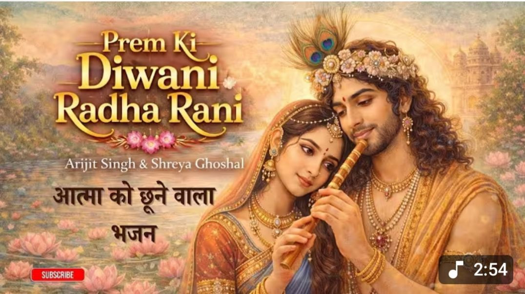 Prem Ki Diwani Radha Rani - Arijit Singh, Shreya Ghosal Radha Bhajan