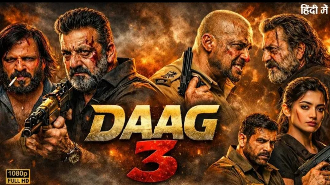 ⁣DAAG 3 Full Action Movie | Sanjay Dutt &  Nayanthara | Latest Bollywood Full Movie 2026 in Hindi