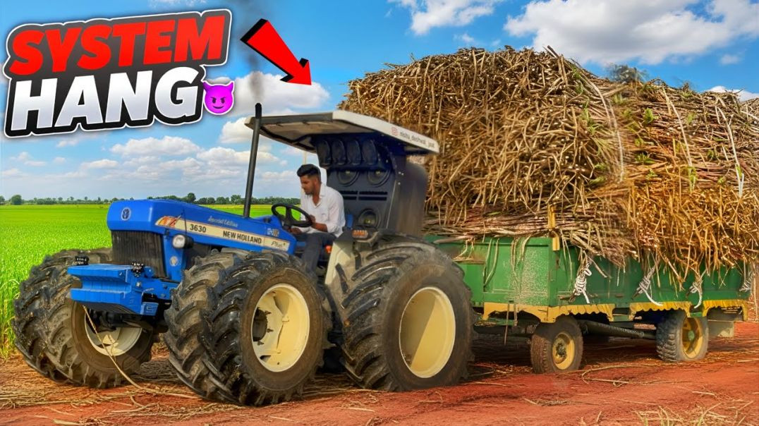 ⁣🙄क़्या अपना bulldozer इस trolly कों निकला पाये गा  Swaraj engine ￼coming soon 🔜