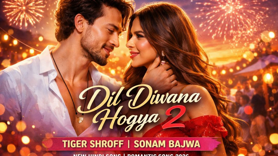 ⁣New Song 2026 - Dil Diwana Hogya 2 - Tiger Shroff - Sonam Bajwa- New Hindi Song - Romantic Song 2026