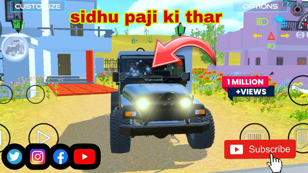 ⁣Sidhu paji ki thar par golio ka nishan..