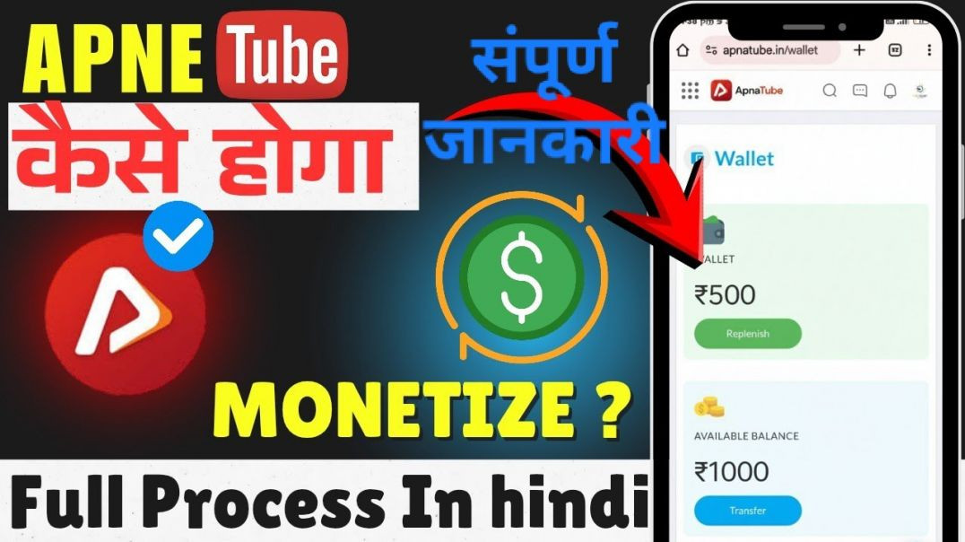 ⁣Apna Tube Monetization Kaise Kare _ Channel Ko Earn Karne Ka Full Process