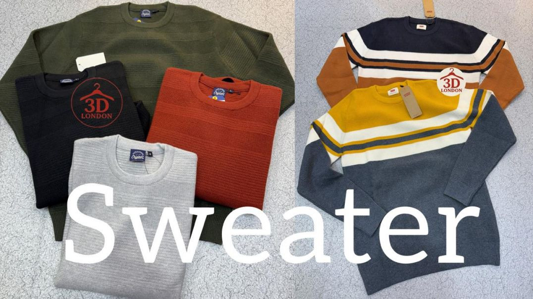 ⁣Round neck sweater || heavy woolen sweater