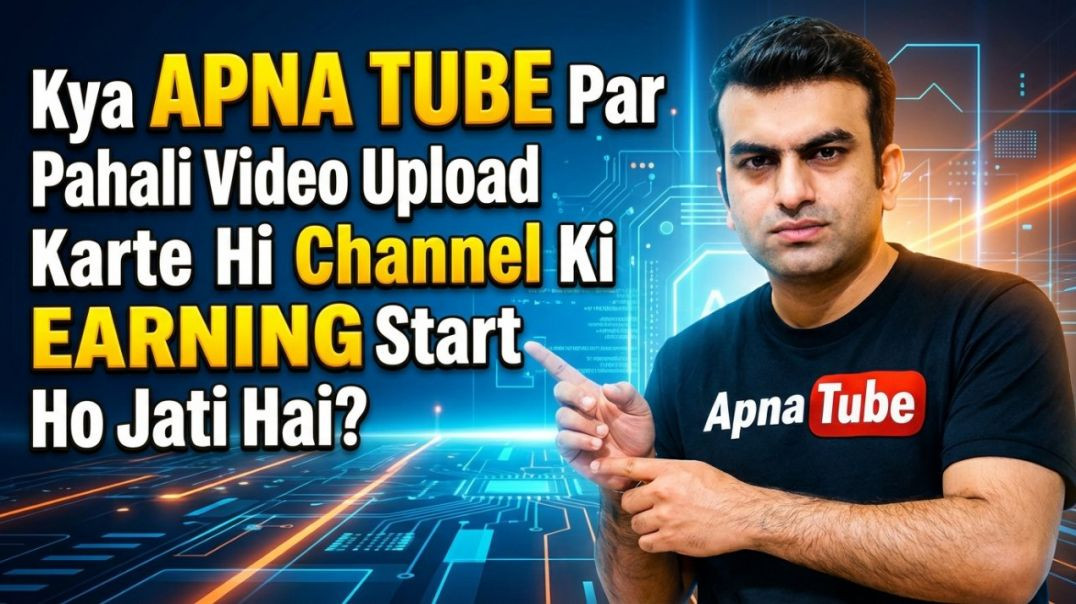 ⁣Kya Apna Tube Par Video Upload Karte Hi Earning Start