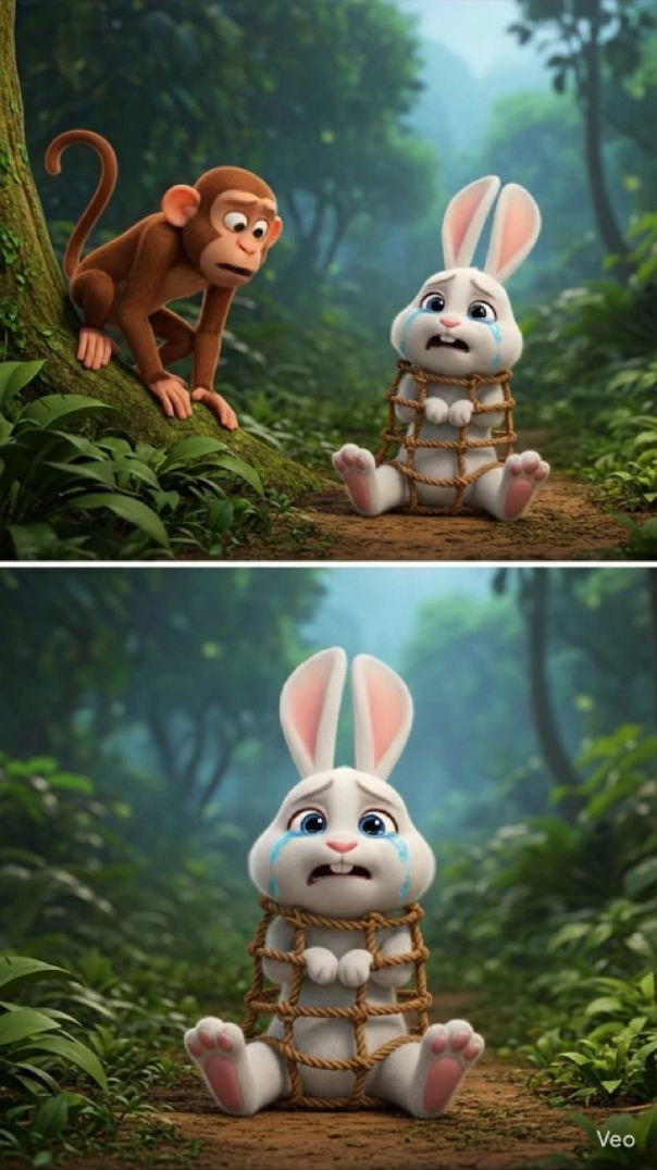 Is Bandar Ne khargosh ke sath kya kar diya 😮