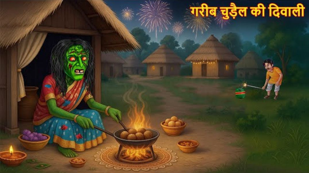 ⁣गरीब चुड़ैल की दिवाली