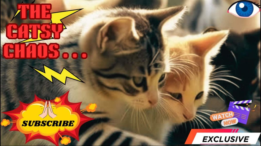 ⁣😻 Kittens Lose Their Minds Over Colour Balls! 🧶 Cute Kittens Playing. 🐱