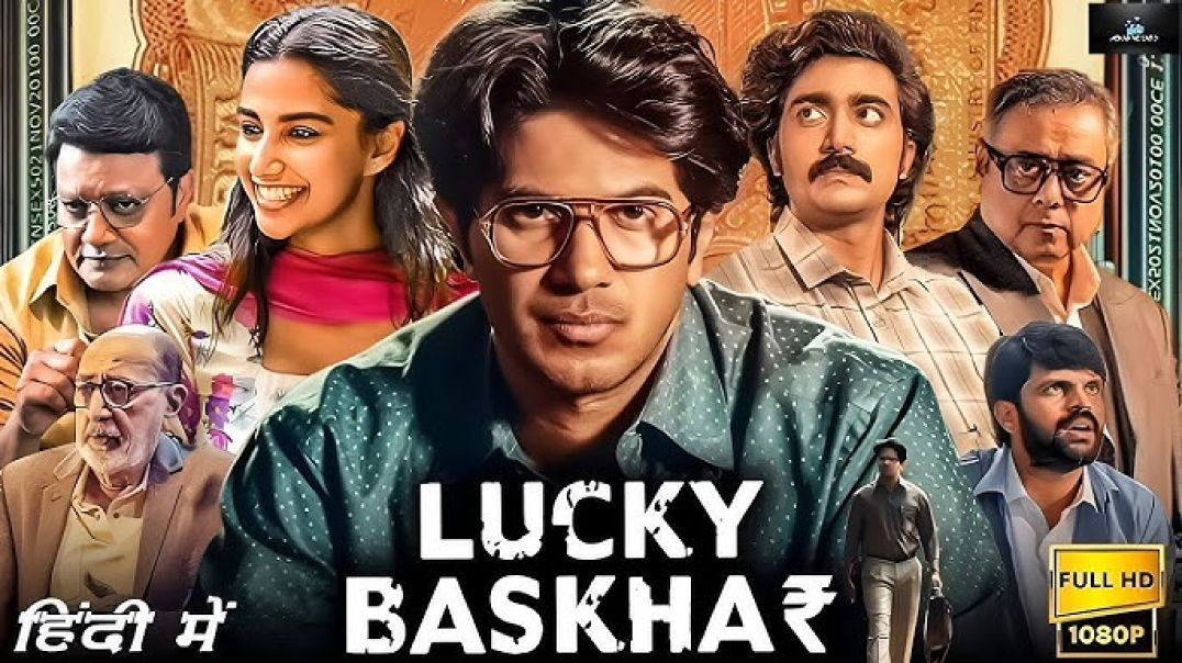 ⁣Lucky Bhaskar (2025) _ Dalquer Salmaan Hindi Dubbed Full Movie _ South Blockbuster _ Full HD Movie(1