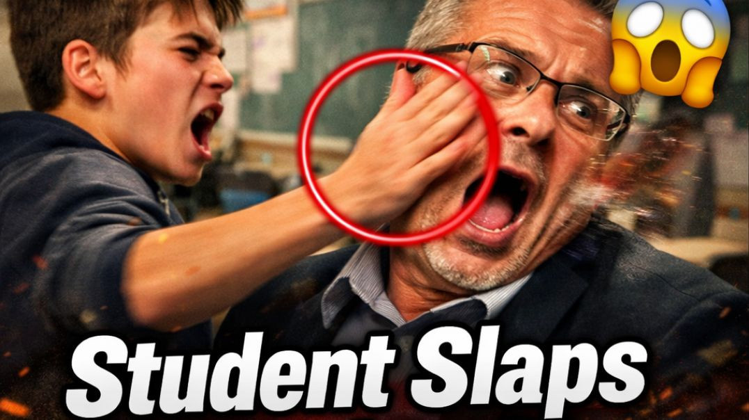 Student slap a Teacher