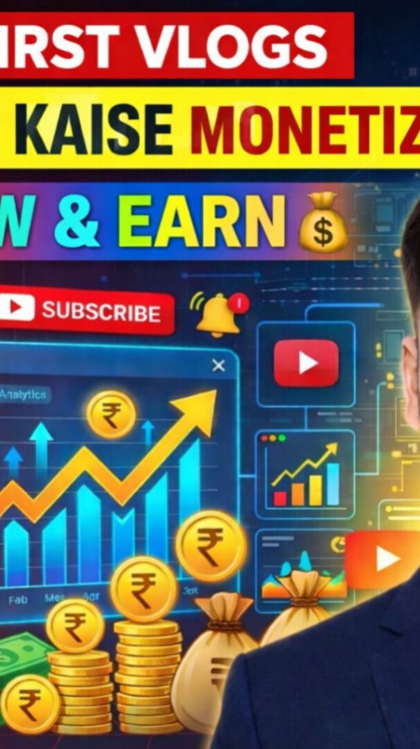 My First Vlog| Apnatube Channel Monetize kaise kare